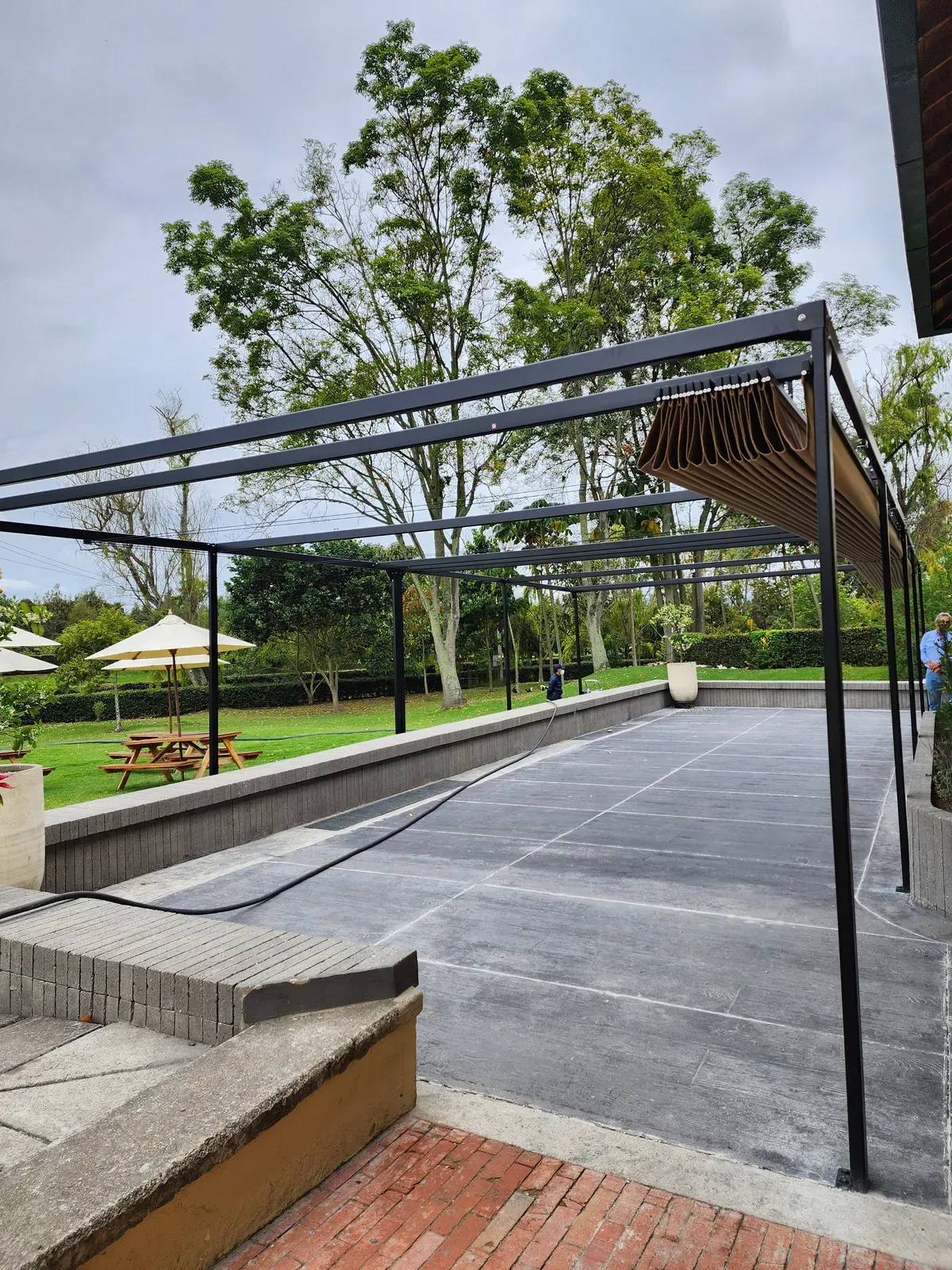 Pérgola Romana — instalación 1