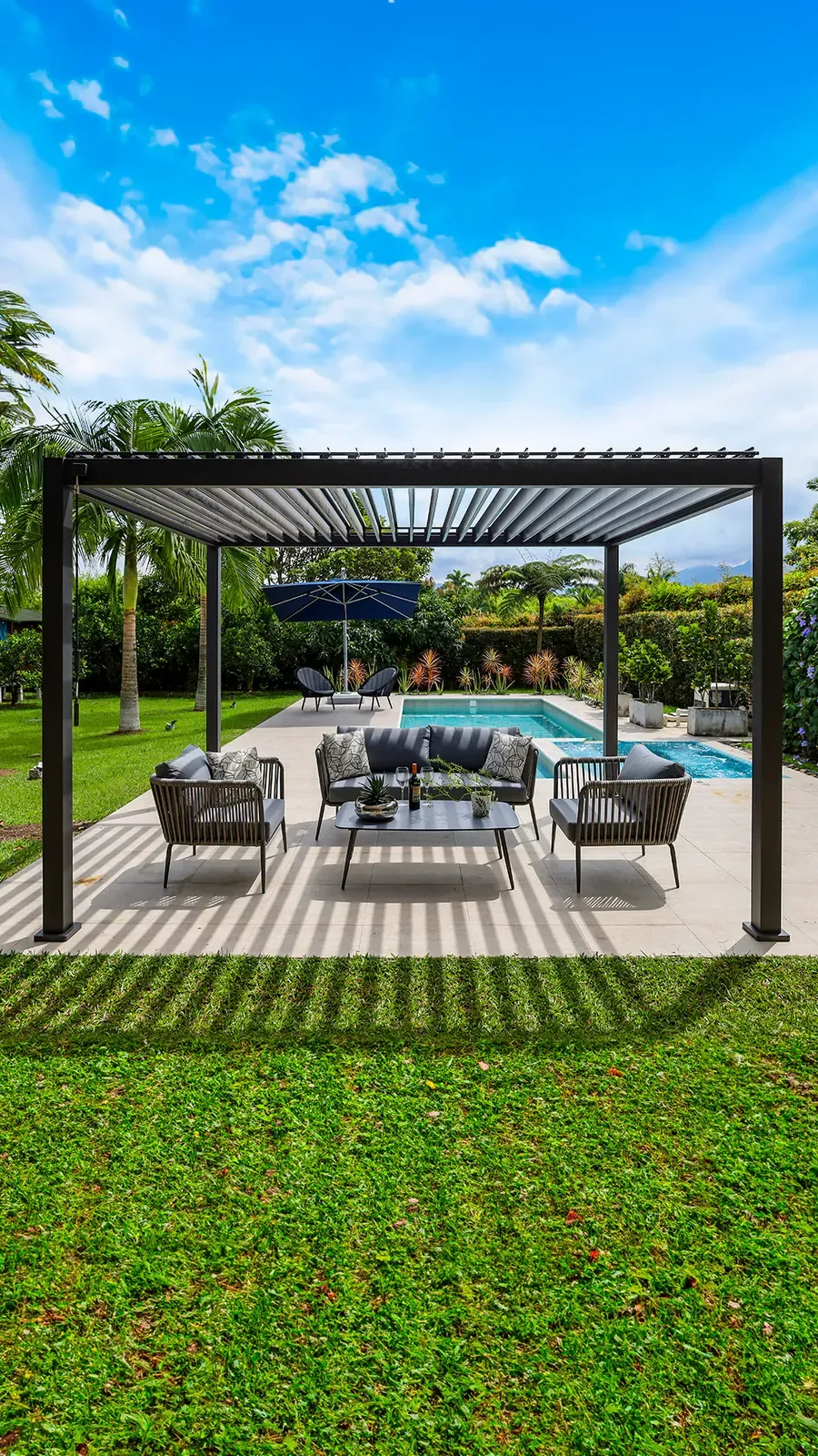 Pérgola Bioclimática — instalación 2