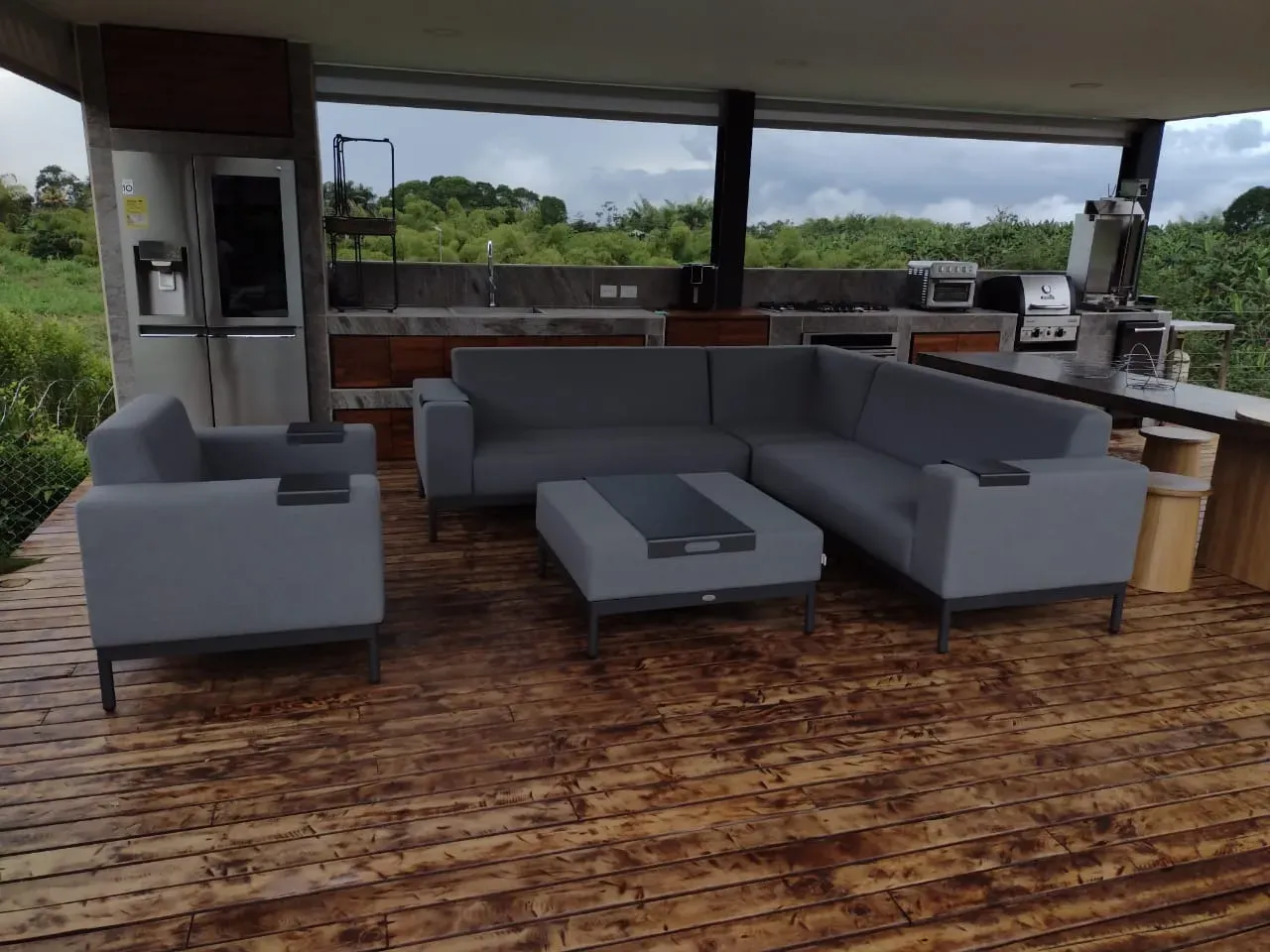 Muebles para exterior — instalación 3